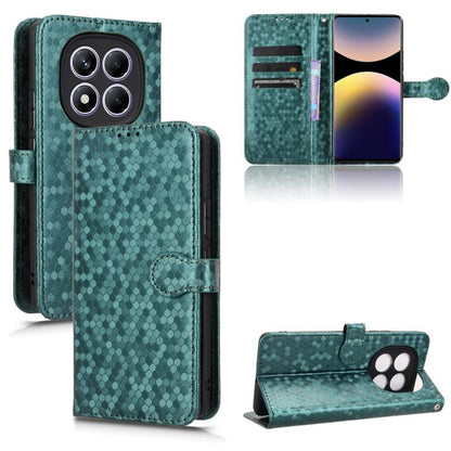 Honeycomb Dot Texture Leather Phone Case, For Redmi Turbo 4 Pro 5G, For Xiaomi Poco X7 Pro 5G / Redmi Turbo 4 5G, For Xiaomi Poco M7 Pro 5G / Redmi Note 14 5G, For Redmi K80 / K80 Pro, For Redmi Note 14 Pro 4G, For Redmi Note 14 4G 163.25mm            ...