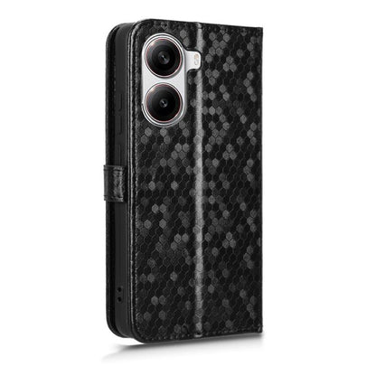 Honeycomb Dot Texture Leather Phone Case, For Xiaomi Poco X7 Pro 5G / Redmi Turbo 4 5G, For Xiaomi Poco M7 Pro 5G / Redmi Note 14 5G, For Redmi K80 / K80 Pro, For Redmi Note 14 Pro 4G, For Redmi Note 14 4G 163.25mm, For Redmi 14C 4G, For Redmi K70 Ultra