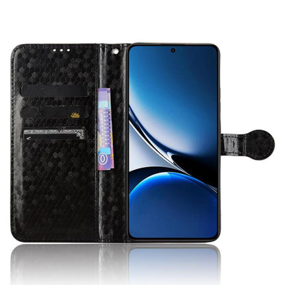 Honeycomb Dot Texture Leather Phone Case, For Xiaomi Poco X7 Pro 5G / Redmi Turbo 4 5G, For Xiaomi Poco M7 Pro 5G / Redmi Note 14 5G, For Redmi K80 / K80 Pro, For Redmi Note 14 Pro 4G, For Redmi Note 14 4G 163.25mm, For Redmi 14C 4G, For Redmi K70 Ultra