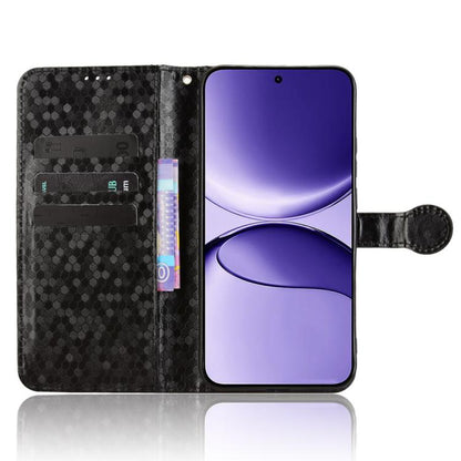 Honeycomb Dot Texture Leather Phone Case, For Redmi Turbo 4 Pro 5G, For Xiaomi Poco X7 Pro 5G / Redmi Turbo 4 5G, For Xiaomi Poco M7 Pro 5G / Redmi Note 14 5G, For Redmi K80 / K80 Pro, For Redmi Note 14 Pro 4G, For Redmi Note 14 4G 163.25mm            ...