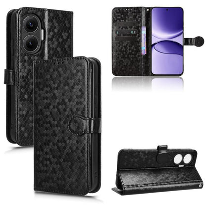 Honeycomb Dot Texture Leather Phone Case, For Redmi Turbo 4 Pro 5G, For Xiaomi Poco X7 Pro 5G / Redmi Turbo 4 5G, For Xiaomi Poco M7 Pro 5G / Redmi Note 14 5G, For Redmi K80 / K80 Pro, For Redmi Note 14 Pro 4G, For Redmi Note 14 4G 163.25mm            ...