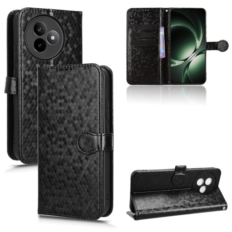 Honeycomb Dot Texture Leather Phone Case, For Redmi A7 Pro 171mm / Poco C85x 5G, For Redmi 15a 5G / R70 5G / R70m 5G, For Redmi Turbo 5 Max 5G / Poco X8 Pro Max 5G, For Redmi Note 15 5G / 4G 164mm / Poco M8 5G, For Redmi K90 Pro Max 5G / Poco F8 Ultra ...