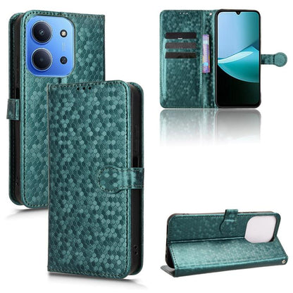 Honeycomb Dot Texture Leather Phone Case, For Redmi  Note 17 5G / 4G Global 171mm, For Redmi A7 Pro 171mm / Poco C85x 5G, For Redmi 15a 5G / R70 5G / R70m 5G, For Redmi Turbo 5 Max 5G / Poco X8 Pro Max 5G, For Redmi Note 15 5G / 4G 164mm / Poco M8 5G  ...