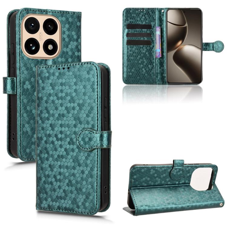 Honeycomb Dot Texture Leather Phone Case, For Redmi A7 Pro 171mm / Poco C85x 5G, For Redmi 15a 5G / R70 5G / R70m 5G, For Redmi Turbo 5 Max 5G / Poco X8 Pro Max 5G, For Redmi Note 15 5G / 4G 164mm / Poco M8 5G, For Redmi K90 Pro Max 5G / Poco F8 Ultra ...
