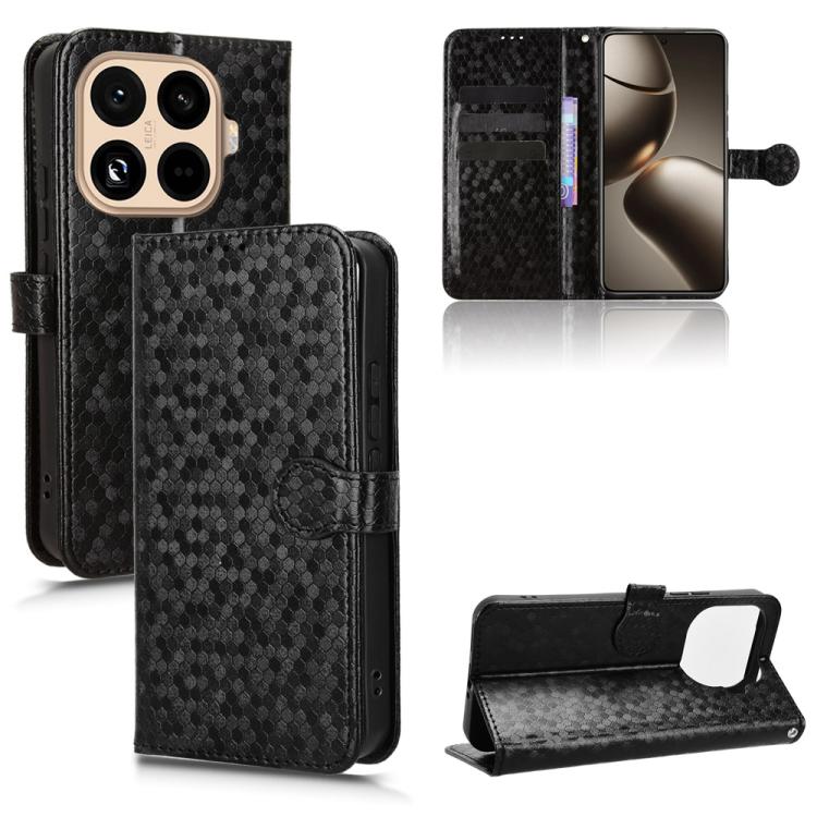 Honeycomb Dot Texture Leather Phone Case, For Redmi A7 Pro 171mm / Poco C85x 5G, For Redmi 15a 5G / R70 5G / R70m 5G, For Redmi Turbo 5 Max 5G / Poco X8 Pro Max 5G, For Redmi Note 15 5G / 4G 164mm / Poco M8 5G, For Redmi K90 Pro Max 5G / Poco F8 Ultra ...