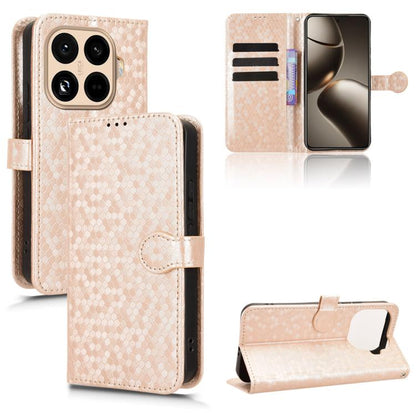 Honeycomb Dot Texture Leather Phone Case, For Redmi A7 Pro 171mm / Poco C85x 5G, For Redmi 15a 5G / R70 5G / R70m 5G, For Redmi Turbo 5 Max 5G / Poco X8 Pro Max 5G, For Redmi Note 15 5G / 4G 164mm / Poco M8 5G, For Redmi K90 Pro Max 5G / Poco F8 Ultra ...