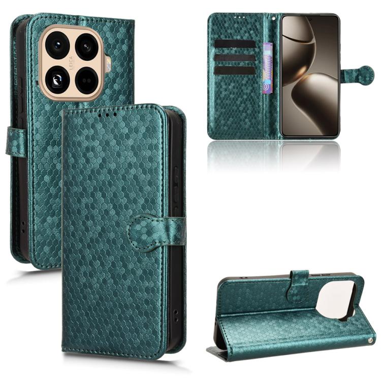 Honeycomb Dot Texture Leather Phone Case, For Redmi A7 Pro 171mm / Poco C85x 5G, For Redmi 15a 5G / R70 5G / R70m 5G, For Redmi Turbo 5 Max 5G / Poco X8 Pro Max 5G, For Redmi Note 15 5G / 4G 164mm / Poco M8 5G, For Redmi K90 Pro Max 5G / Poco F8 Ultra ...