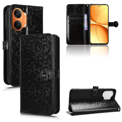 Honeycomb Dot Texture Leather Phone Case, For Redmi  Note 17 5G / 4G Global 171mm, For Redmi A7 Pro 171mm / Poco C85x 5G, For Redmi 15a 5G / R70 5G / R70m 5G, For Redmi Turbo 5 Max 5G / Poco X8 Pro Max 5G, For Redmi Note 15 5G / 4G 164mm / Poco M8 5G  ...