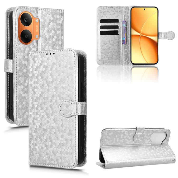 Honeycomb Dot Texture Leather Phone Case, For Redmi A7 Pro 171mm / Poco C85x 5G, For Redmi 15a 5G / R70 5G / R70m 5G, For Redmi Turbo 5 Max 5G / Poco X8 Pro Max 5G, For Redmi Note 15 5G / 4G 164mm / Poco M8 5G, For Redmi K90 Pro Max 5G / Poco F8 Ultra ...