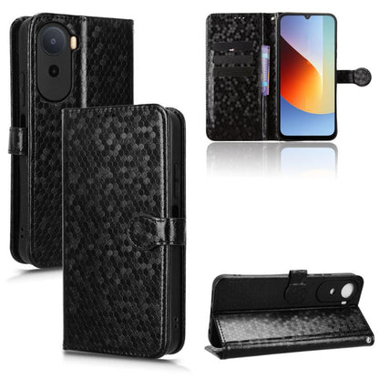 Honeycomb Dot Texture Leather Phone Case, For Redmi  Note 17 5G / 4G Global 171mm, For Redmi A7 Pro 171mm / Poco C85x 5G, For Redmi 15a 5G / R70 5G / R70m 5G, For Redmi Turbo 5 Max 5G / Poco X8 Pro Max 5G, For Redmi Note 15 5G / 4G 164mm / Poco M8 5G  ...