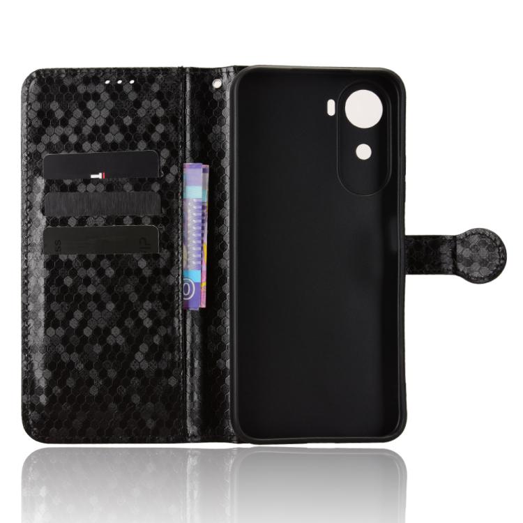 Honeycomb Dot Texture Leather Phone Case, For Redmi A7 Pro 171mm / Poco C85x 5G, For Redmi 15a 5G / R70 5G / R70m 5G, For Redmi Turbo 5 Max 5G / Poco X8 Pro Max 5G, For Redmi Note 15 5G / 4G 164mm / Poco M8 5G, For Redmi K90 Pro Max 5G / Poco F8 Ultra ...