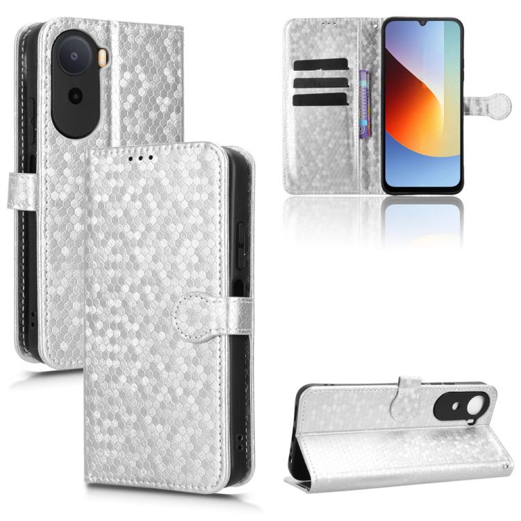 Honeycomb Dot Texture Leather Phone Case, For Redmi  Note 17 5G / 4G Global 171mm, For Redmi A7 Pro 171mm / Poco C85x 5G, For Redmi 15a 5G / R70 5G / R70m 5G, For Redmi Turbo 5 Max 5G / Poco X8 Pro Max 5G, For Redmi Note 15 5G / 4G 164mm / Poco M8 5G  ...