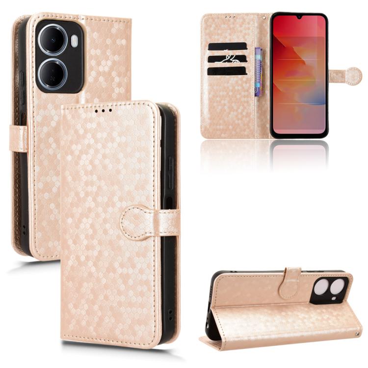 Honeycomb Dot Texture Leather Phone Case, For Redmi  Note 17 5G / 4G Global 171mm, For Redmi A7 Pro 171mm / Poco C85x 5G, For Redmi 15a 5G / R70 5G / R70m 5G, For Redmi Turbo 5 Max 5G / Poco X8 Pro Max 5G, For Redmi Note 15 5G / 4G 164mm / Poco M8 5G  ...