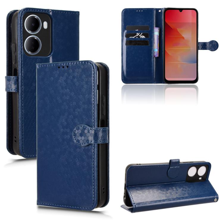 Honeycomb Dot Texture Leather Phone Case, For Redmi  Note 17 5G / 4G Global 171mm, For Redmi A7 Pro 171mm / Poco C85x 5G, For Redmi 15a 5G / R70 5G / R70m 5G, For Redmi Turbo 5 Max 5G / Poco X8 Pro Max 5G, For Redmi Note 15 5G / 4G 164mm / Poco M8 5G  ...