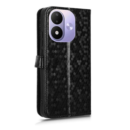 Honeycomb Dot Texture Leather Phone Case, For Redmi  Note 17 5G / 4G Global 171mm, For Redmi A7 Pro 171mm / Poco C85x 5G, For Redmi 15a 5G / R70 5G / R70m 5G, For Redmi Turbo 5 Max 5G / Poco X8 Pro Max 5G, For Redmi Note 15 5G / 4G 164mm / Poco M8 5G  ...