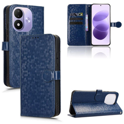 Honeycomb Dot Texture Leather Phone Case, For Redmi  Note 17 5G / 4G Global 171mm, For Redmi A7 Pro 171mm / Poco C85x 5G, For Redmi 15a 5G / R70 5G / R70m 5G, For Redmi Turbo 5 Max 5G / Poco X8 Pro Max 5G, For Redmi Note 15 5G / 4G 164mm / Poco M8 5G  ...