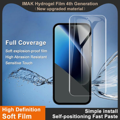 imak 4th Generation  Full Coverage Screen Hydrogel Film Protector, For Google Pixel 10a, For Google Pixel 9 Pro XL, For Google Pixel 9 / 9 Pro