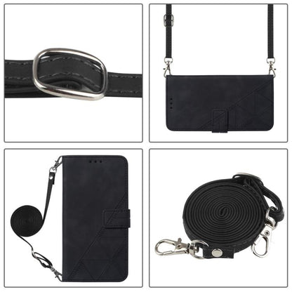 Crossbody 3D Embossed Flip Leather Phone Case, For Nothing Phone 4a Pro, For Nothing Phone 4a, For Nothing CMF Phone 1
