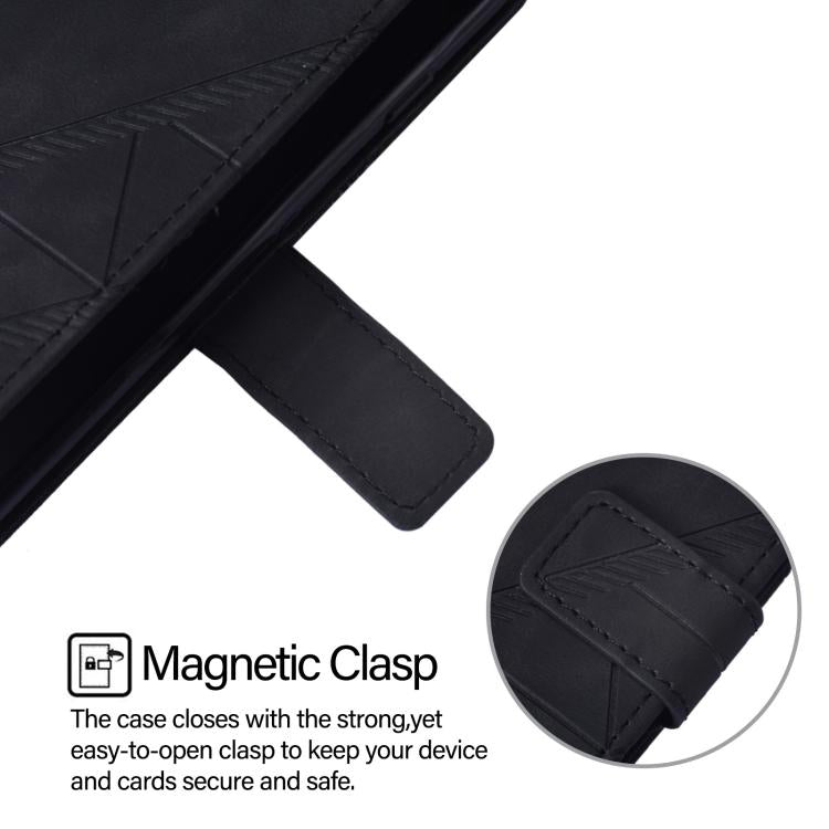 Crossbody 3D Embossed Flip Leather Phone Case, For Nothing Phone 4a Pro, For Nothing Phone 4a, For Nothing CMF Phone 1