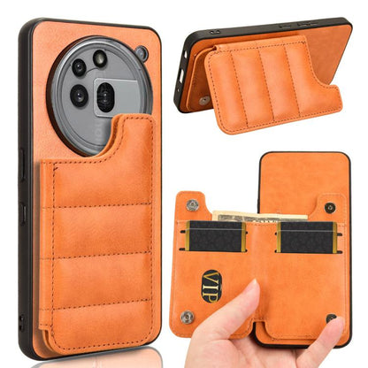 Cow Pattern Sewing Card Bag Phone Case, For Nothing Phone 3a Lite, For Nothing Phone 3a, For Nothing Phone 3a Pro, For Nothing CMF Phone 1