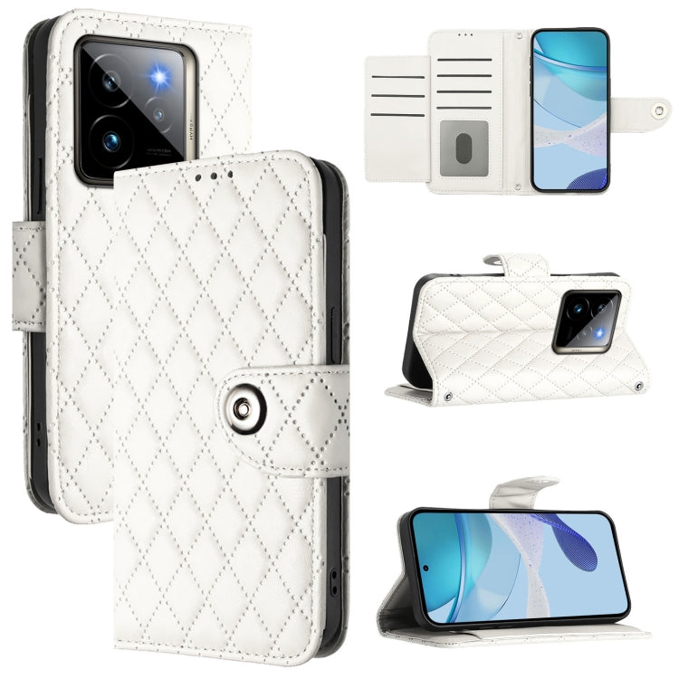 Rhombic Texture Flip Leather Phone Case with Lanyard, For Realme 14 5G Global / P3 5G India, For Realme 14 Pro+ 5G, For Realme 14 Pro 5G, For Realme GT 7 Pro 5G, For Realme 13 Pro / 13 Pro+ 5G, For Realme GT 6 5G Global, For Realme GT 6T 5G Global     ...