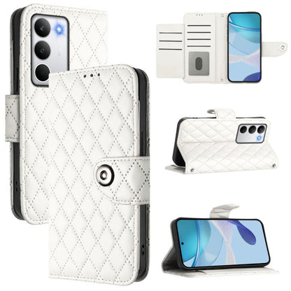 Rhombic Texture Flip Leather Phone Case with Lanyard, For Realme 16T 5G Global, For Realme C100 5G / C85 5G Global, For Realme 16 Pro+ 5G Global, For Realme 16 Pro 5G Global, For Realme P4x 5G / OnePlus Nord CE6 Lite, For Realme Note 70 4G / 70T 4G    ...