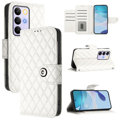 Rhombic Texture Flip Leather Phone Case with Lanyard, For Realme 16T 5G Global, For Realme C100 5G / C85 5G Global, For Realme 16 Pro+ 5G Global, For Realme 16 Pro 5G Global, For Realme P4x 5G / OnePlus Nord CE6 Lite, For Realme Note 70 4G / 70T 4G    ...