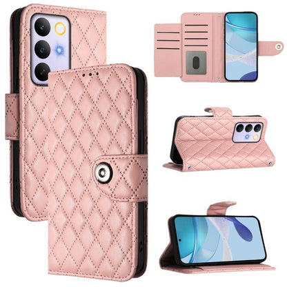 Rhombic Texture Flip Leather Phone Case with Lanyard, For Realme 16T 5G Global, For Realme C100 5G / C85 5G Global, For Realme 16 Pro+ 5G Global, For Realme 16 Pro 5G Global, For Realme P4x 5G / OnePlus Nord CE6 Lite, For Realme Note 70 4G / 70T 4G    ...
