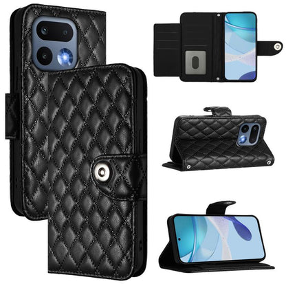 Rhombic Texture Flip Leather Phone Case with Lanyard, For Realme 16T 5G Global, For Realme C100 5G / C85 5G Global, For Realme 16 Pro+ 5G Global, For Realme 16 Pro 5G Global, For Realme P4x 5G / OnePlus Nord CE6 Lite, For Realme Note 70 4G / 70T 4G    ...