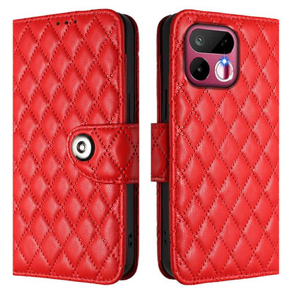 Rhombic Texture Flip Leather Phone Case with Lanyard, For Realme 16T 5G Global, For Realme C100 5G / C85 5G Global, For Realme 16 Pro+ 5G Global, For Realme 16 Pro 5G Global, For Realme P4x 5G / OnePlus Nord CE6 Lite, For Realme Note 70 4G / 70T 4G    ...