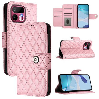 Rhombic Texture Flip Leather Phone Case with Lanyard, For Realme 16T 5G Global, For Realme C100 5G / C85 5G Global, For Realme 16 Pro+ 5G Global, For Realme 16 Pro 5G Global, For Realme P4x 5G / OnePlus Nord CE6 Lite, For Realme Note 70 4G / 70T 4G    ...