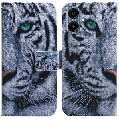 Coloured Drawing Flip Leather Phone Case, For Galaxy A57 5G, For Galaxy A37 5G / A36 5G, For Galaxy A27 5G, For Galaxy A07 4G / A06 4G / 5G, For Galaxy A36 5G / A56 5G, For Galaxy A26 5G, For Galaxy A16 5G