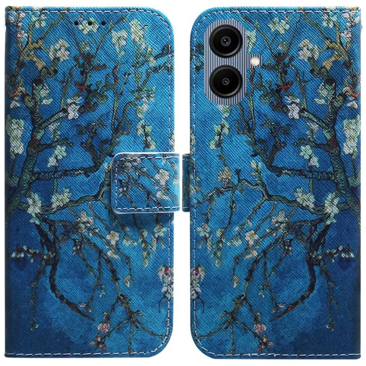 Coloured Drawing Flip Leather Phone Case, For Galaxy A57 5G, For Galaxy A37 5G / A36 5G, For Galaxy A27 5G, For Galaxy A07 4G / A06 4G / 5G, For Galaxy A36 5G / A56 5G, For Galaxy A26 5G, For Galaxy A16 5G