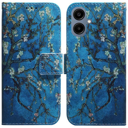 Coloured Drawing Flip Leather Phone Case, For Galaxy A57 5G, For Galaxy A37 5G / A36 5G, For Galaxy A27 5G, For Galaxy A07 4G / A06 4G / 5G, For Galaxy A36 5G / A56 5G, For Galaxy A26 5G, For Galaxy A16 5G