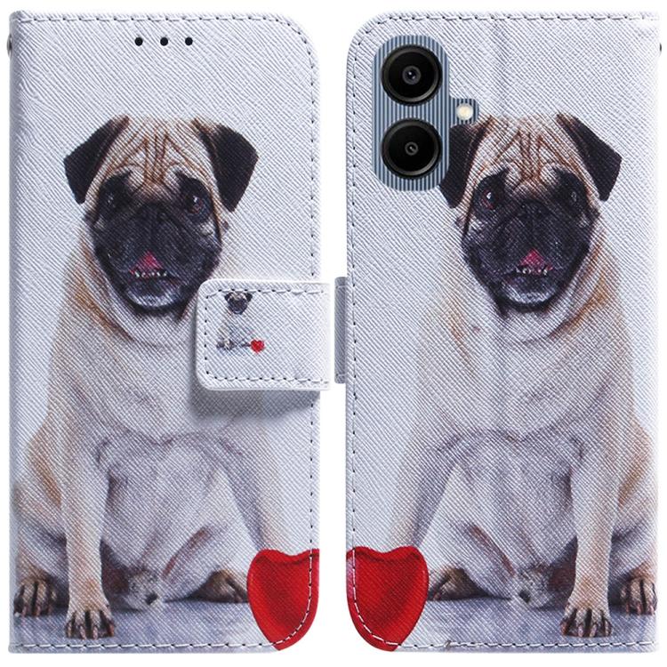 Coloured Drawing Flip Leather Phone Case, For Galaxy A57 5G, For Galaxy A37 5G / A36 5G, For Galaxy A27 5G, For Galaxy A07 4G / A06 4G / 5G, For Galaxy A36 5G / A56 5G, For Galaxy A26 5G, For Galaxy A16 5G