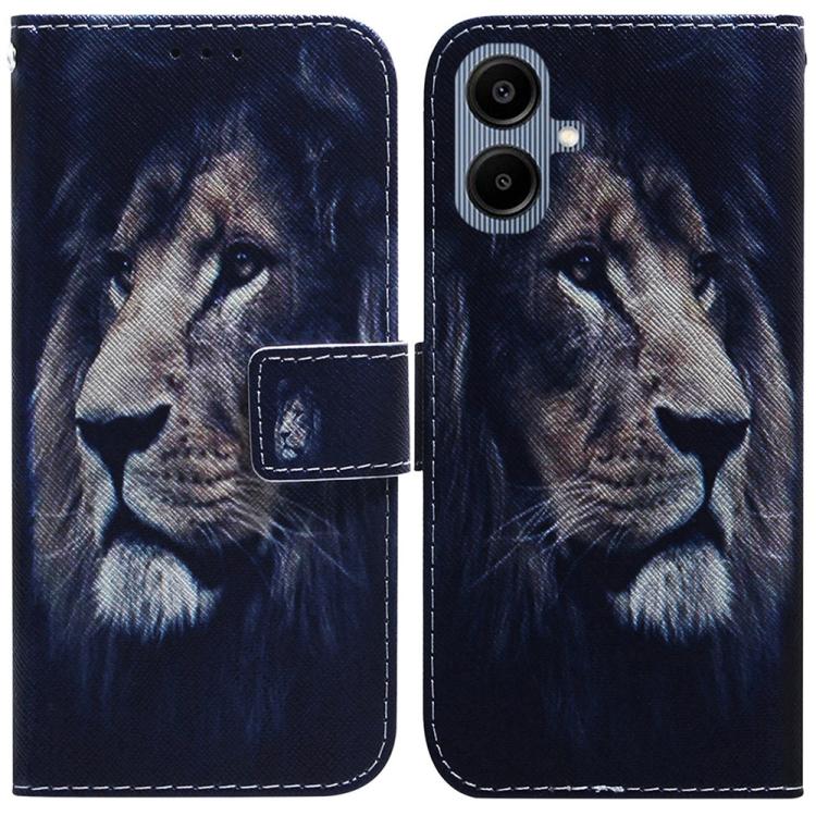 Coloured Drawing Flip Leather Phone Case, For Galaxy A57 5G, For Galaxy A37 5G / A36 5G, For Galaxy A27 5G, For Galaxy A07 4G / A06 4G / 5G, For Galaxy A36 5G / A56 5G, For Galaxy A26 5G, For Galaxy A16 5G