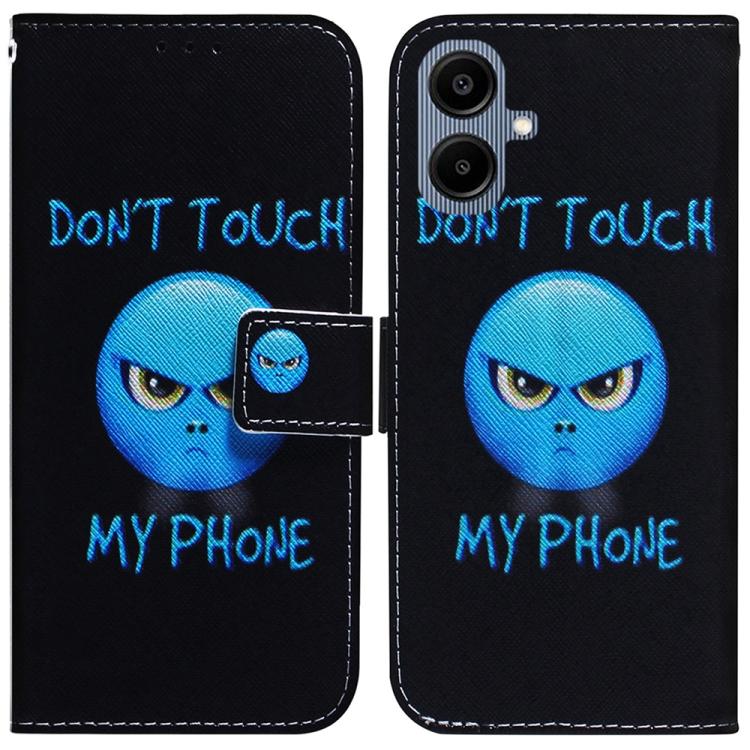 Coloured Drawing Flip Leather Phone Case, For Galaxy A57 5G, For Galaxy A37 5G / A36 5G, For Galaxy A27 5G, For Galaxy A07 4G / A06 4G / 5G, For Galaxy A36 5G / A56 5G, For Galaxy A26 5G, For Galaxy A16 5G