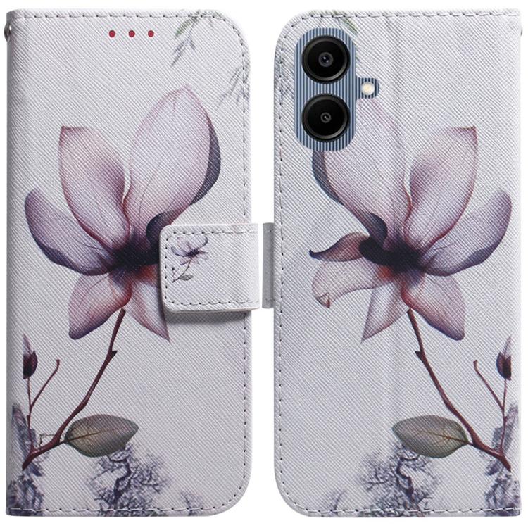 Coloured Drawing Flip Leather Phone Case, For Galaxy A57 5G, For Galaxy A37 5G / A36 5G, For Galaxy A27 5G, For Galaxy A07 4G / A06 4G / 5G, For Galaxy A36 5G / A56 5G, For Galaxy A26 5G, For Galaxy A16 5G