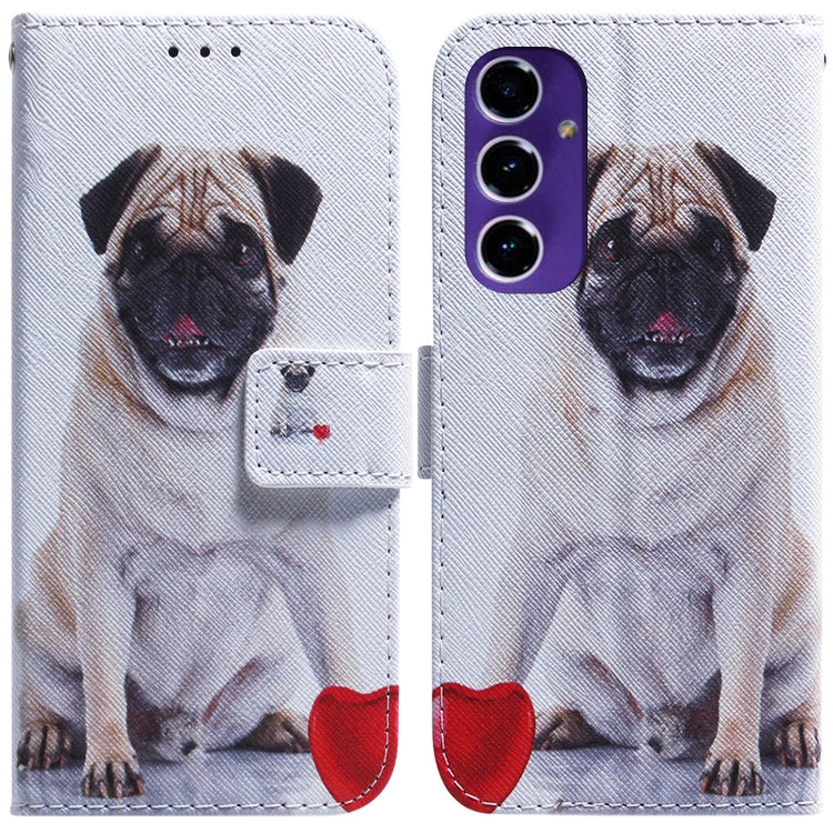 Coloured Drawing Flip Leather Phone Case, For Galaxy A57 5G, For Galaxy A37 5G / A36 5G, For Galaxy A27 5G, For Galaxy A07 4G / A06 4G / 5G, For Galaxy A36 5G / A56 5G, For Galaxy A26 5G, For Galaxy A16 5G