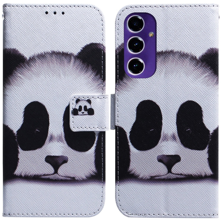 Coloured Drawing Flip Leather Phone Case, For Galaxy A57 5G, For Galaxy A37 5G / A36 5G, For Galaxy A27 5G, For Galaxy A07 4G / A06 4G / 5G, For Galaxy A36 5G / A56 5G, For Galaxy A26 5G, For Galaxy A16 5G