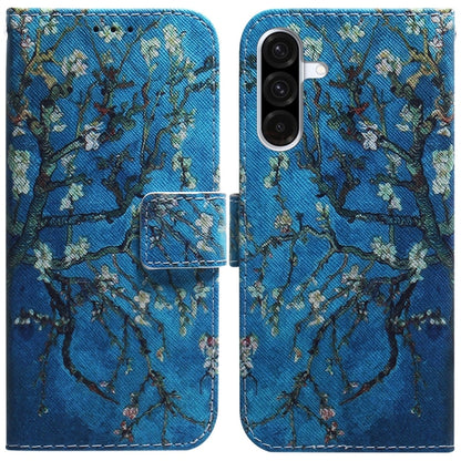 Coloured Drawing Flip Leather Phone Case, For Galaxy A57 5G, For Galaxy A37 5G / A36 5G, For Galaxy A27 5G, For Galaxy A07 4G / A06 4G / 5G, For Galaxy A36 5G / A56 5G, For Galaxy A26 5G, For Galaxy A16 5G