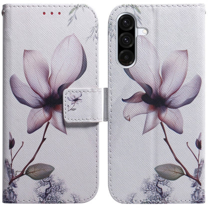 Coloured Drawing Flip Leather Phone Case, For Galaxy A57 5G, For Galaxy A37 5G / A36 5G, For Galaxy A27 5G, For Galaxy A07 4G / A06 4G / 5G, For Galaxy A36 5G / A56 5G, For Galaxy A26 5G, For Galaxy A16 5G