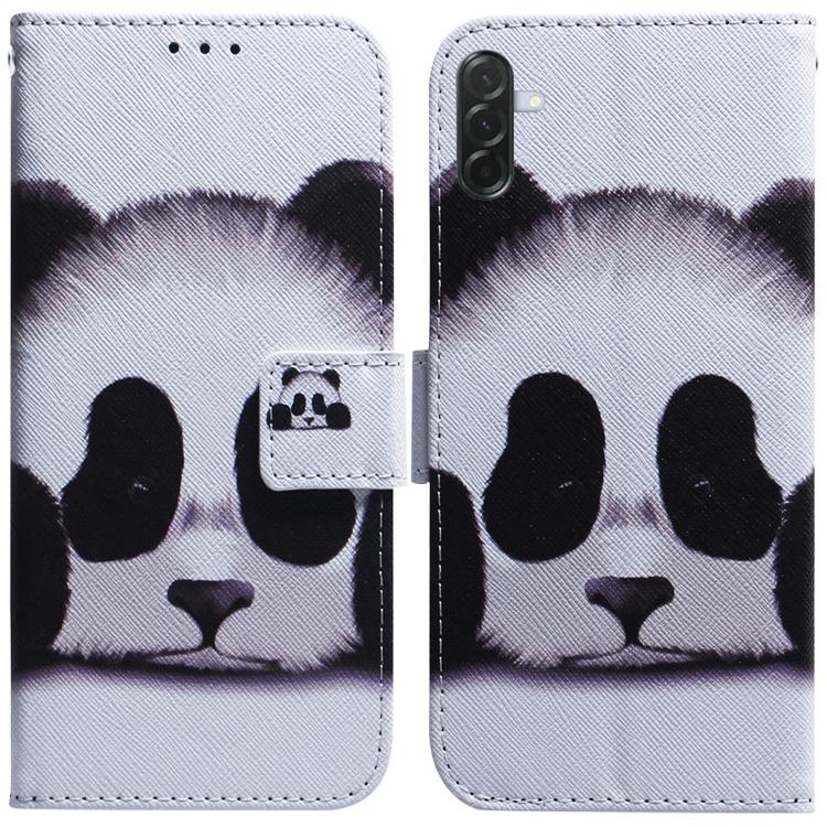 Coloured Drawing Flip Leather Phone Case, For Galaxy A57 5G, For Galaxy A37 5G / A36 5G, For Galaxy A27 5G, For Galaxy A07 4G / A06 4G / 5G, For Galaxy A36 5G / A56 5G, For Galaxy A26 5G, For Galaxy A16 5G