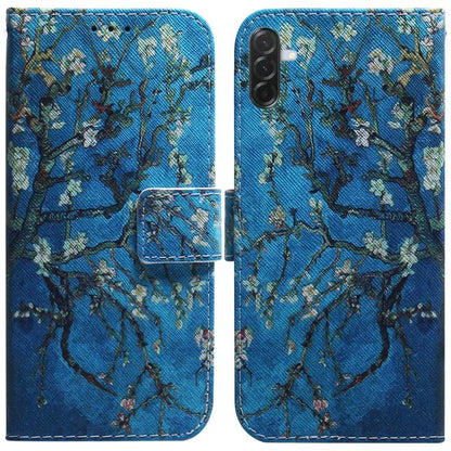 Coloured Drawing Flip Leather Phone Case, For Galaxy A57 5G, For Galaxy A37 5G / A36 5G, For Galaxy A27 5G, For Galaxy A07 4G / A06 4G / 5G, For Galaxy A36 5G / A56 5G, For Galaxy A26 5G, For Galaxy A16 5G