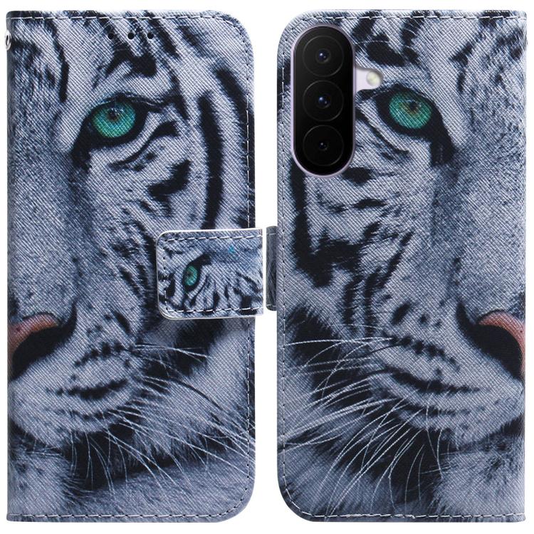 Coloured Drawing Flip Leather Phone Case, For Galaxy A57 5G, For Galaxy A37 5G / A36 5G, For Galaxy A27 5G, For Galaxy A07 4G / A06 4G / 5G, For Galaxy A36 5G / A56 5G, For Galaxy A26 5G, For Galaxy A16 5G