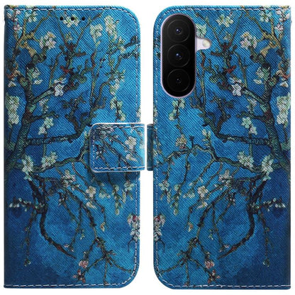 Coloured Drawing Flip Leather Phone Case, For Galaxy A57 5G, For Galaxy A37 5G / A36 5G, For Galaxy A27 5G, For Galaxy A07 4G / A06 4G / 5G, For Galaxy A36 5G / A56 5G, For Galaxy A26 5G, For Galaxy A16 5G