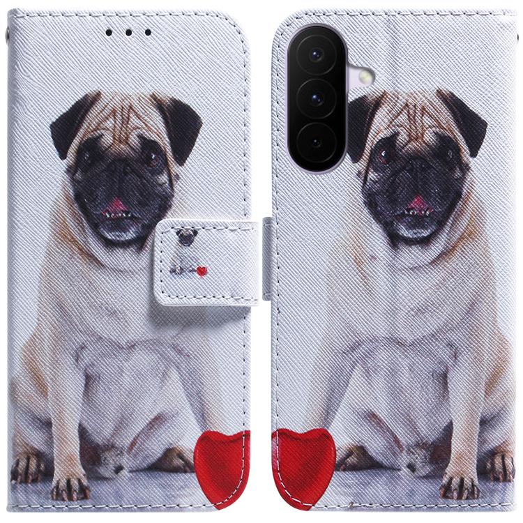 Coloured Drawing Flip Leather Phone Case, For Galaxy A57 5G, For Galaxy A37 5G / A36 5G, For Galaxy A27 5G, For Galaxy A07 4G / A06 4G / 5G, For Galaxy A36 5G / A56 5G, For Galaxy A26 5G, For Galaxy A16 5G