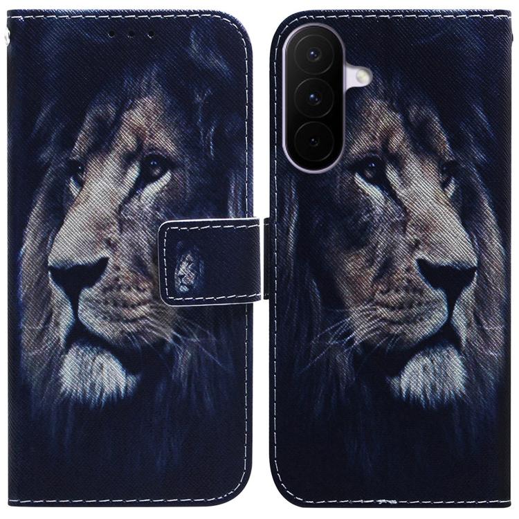 Coloured Drawing Flip Leather Phone Case, For Galaxy A57 5G, For Galaxy A37 5G / A36 5G, For Galaxy A27 5G, For Galaxy A07 4G / A06 4G / 5G, For Galaxy A36 5G / A56 5G, For Galaxy A26 5G, For Galaxy A16 5G