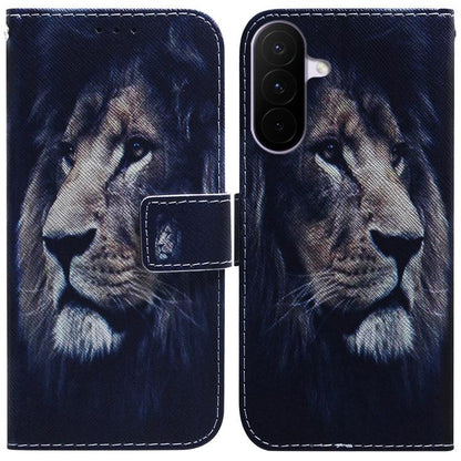 Coloured Drawing Flip Leather Phone Case, For Galaxy A57 5G, For Galaxy A37 5G / A36 5G, For Galaxy A27 5G, For Galaxy A07 4G / A06 4G / 5G, For Galaxy A36 5G / A56 5G, For Galaxy A26 5G, For Galaxy A16 5G