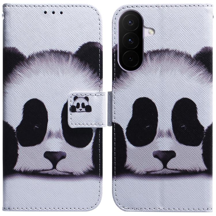 Coloured Drawing Flip Leather Phone Case, For Galaxy A57 5G, For Galaxy A37 5G / A36 5G, For Galaxy A27 5G, For Galaxy A07 4G / A06 4G / 5G, For Galaxy A36 5G / A56 5G, For Galaxy A26 5G, For Galaxy A16 5G